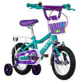 Bicicleta Niña GW 16P Fairy Aguamarina/Morado Perla